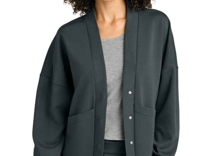 OGIO Women's Transcend Cardigan LOG862 Tarmac Grey