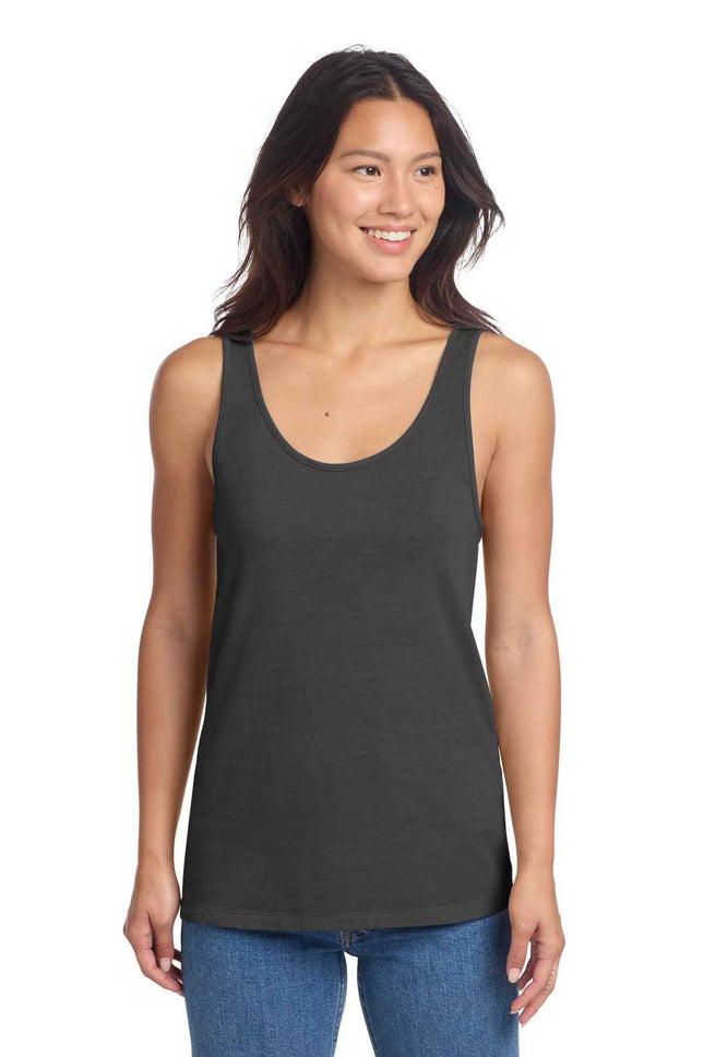 Port & Co Women's Beach Wash GarmentDyed Tank LPC099TT