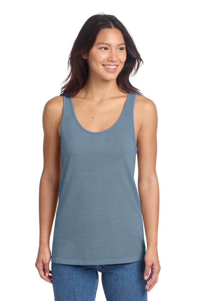 Port & Co Women's Beach Wash GarmentDyed Tank LPC099TT