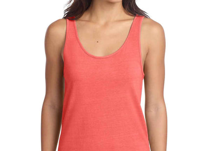 Port & Co Women's Beach Wash GarmentDyed Tank LPC099TT Poppy