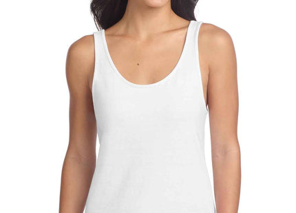 Port & Co Women's Beach Wash GarmentDyed Tank LPC099TT White