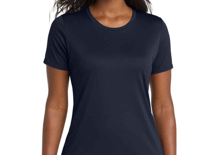 Port & Co Women's Performance Tee LPC380 Deep Navy