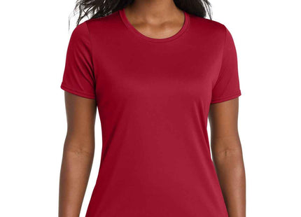 Port & Co Women's Performance Tee LPC380 Red