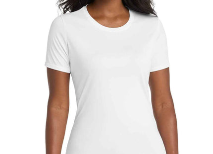Port & Co Women's Performance Tee LPC380 White