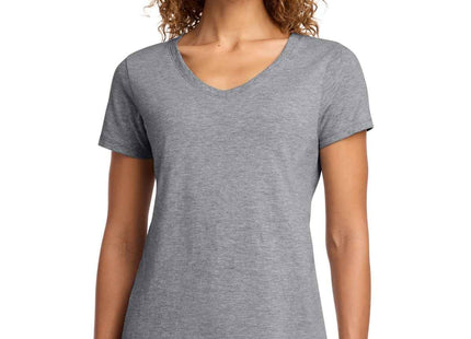 Port & Co Women's Fan Favorite VNeck Tee LPC450V Athletic Heather