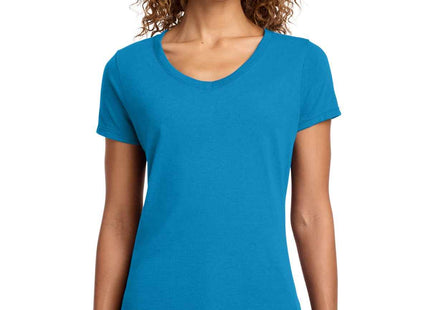 Port & Co Women's Fan Favorite VNeck Tee LPC450V Sapphire