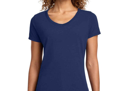 Port & Co Women's Fan Favorite VNeck Tee LPC450V Team Navy