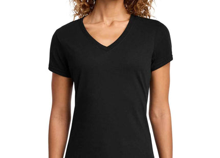 Port & Co Women's Fan Favorite Blend VNeck Tee LPC455V Jet Black
