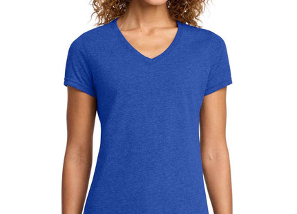 Port & Co Women's Fan Favorite Blend VNeck Tee LPC455V True Royal Heather