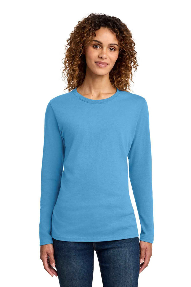 Port & Co Women's Long Sleeve Core Cotton Tee LPC54LS