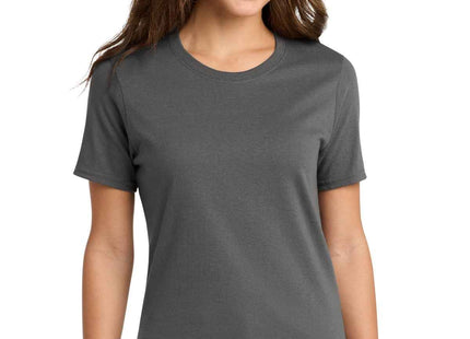 Port & Co Women's Core Cotton Tee LPC54 Charcoal