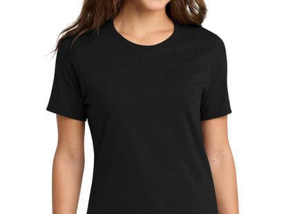 Port & Co Women's Core Cotton Tee LPC54 Jet Black