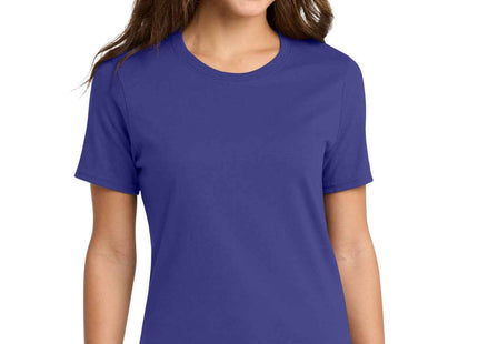 Port & Co Women's Core Cotton Tee LPC54 Purple
