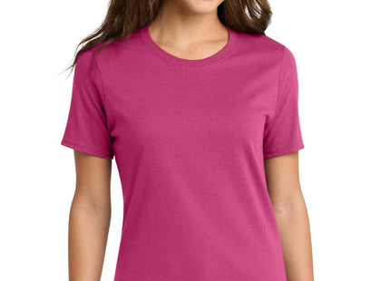Port & Co Women's Core Cotton Tee LPC54 Sangria