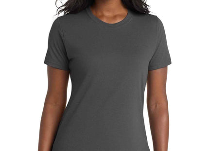 Port & Co Women's Core Blend Tee LPC55 Charcoal