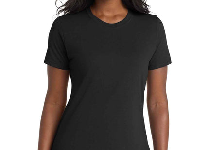 Port & Co Women's Core Blend Tee LPC55 Jet Black