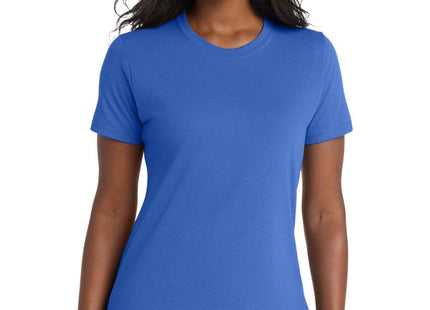 Port & Co Women's Core Blend Tee LPC55 Royal
