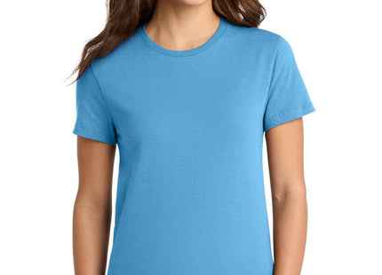 Port & Co Women's Essential Tee LPC61 Aquatic Blue