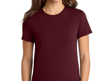 Port & Co Women's Essential Tee LPC61 Athletic Maroon