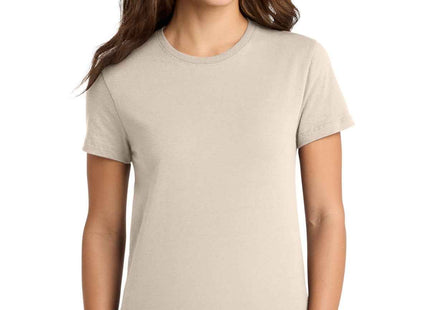 Port & Co Women's Essential Tee LPC61 Natural