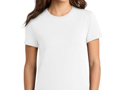 Port & Co Women's Essential Tee LPC61 White