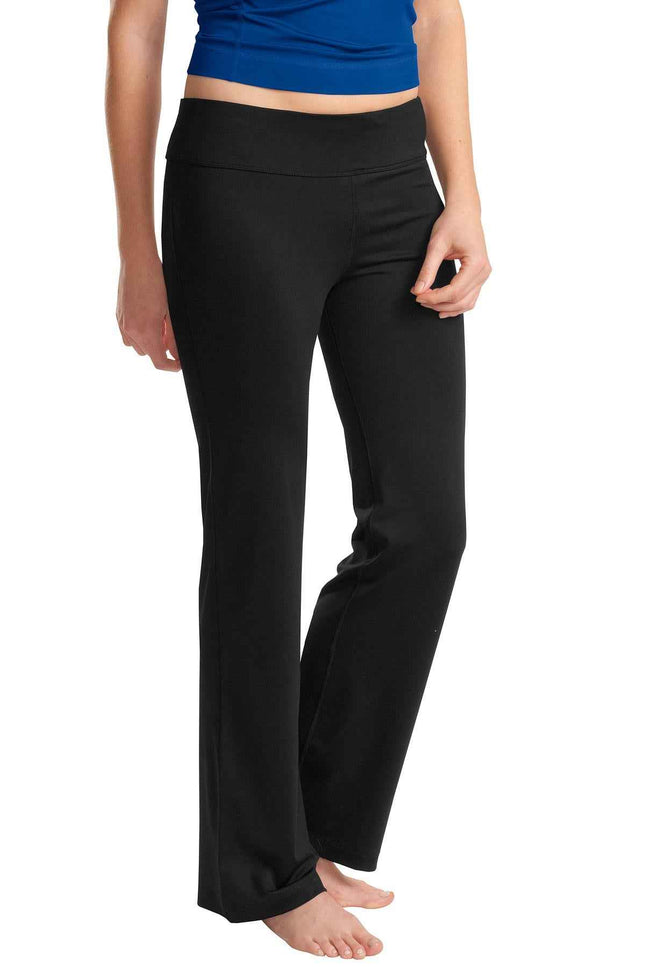 SportTek Women's NRG Fitness Pant LPST880 Black
