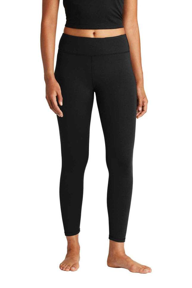 SportTek Women's 7/8 Legging LPST890 Black