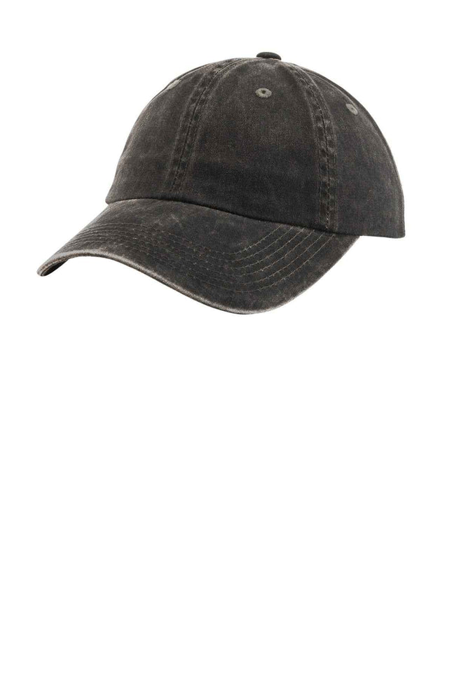 Port Authority Women's GarmentWashed Cap LPWU Black OSFA