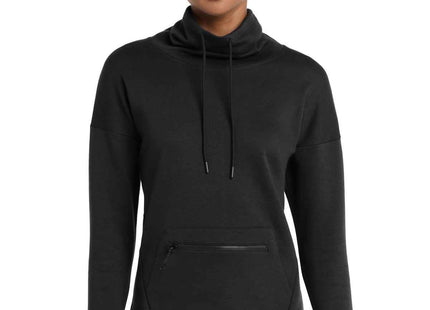 SportTek Women's Triumph Cowl Neck Pullover LST280 Black