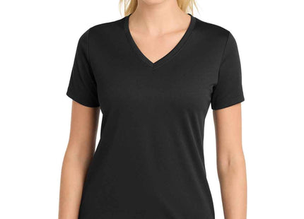 SportTek Women's PosiCharge RacerMesh VNeck Tee LST340