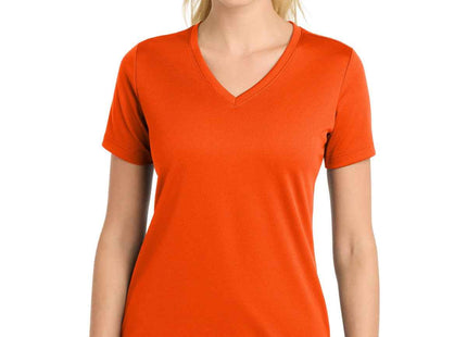 SportTek Women's PosiCharge RacerMesh VNeck Tee LST340