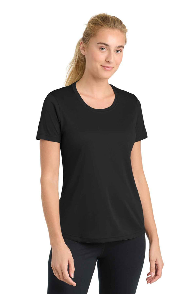 SportTek Women's PosiCharge Competitor Tee LST350 Black