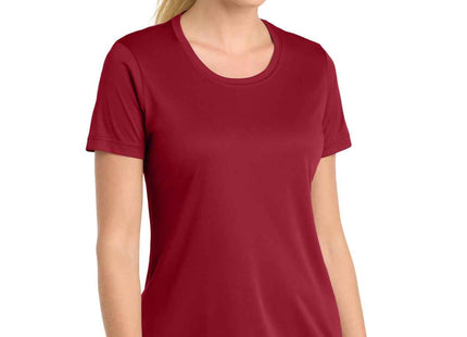 SportTek Women's PosiCharge Competitor Tee LST350 Deep Red