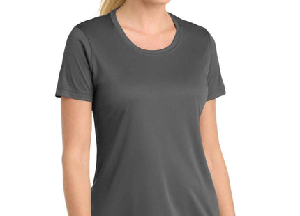 SportTek Women's PosiCharge Competitor Tee LST350 Iron Grey