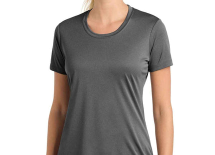 SportTek Women's PosiCharge Competitor Tee LST350 Iron Grey Heather