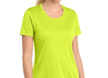 SportTek Women's PosiCharge Competitor Tee LST350 Neon Yellow