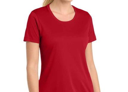 SportTek Women's PosiCharge Competitor Tee LST350 True Red