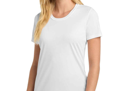 SportTek Women's PosiCharge Competitor Tee LST350 White