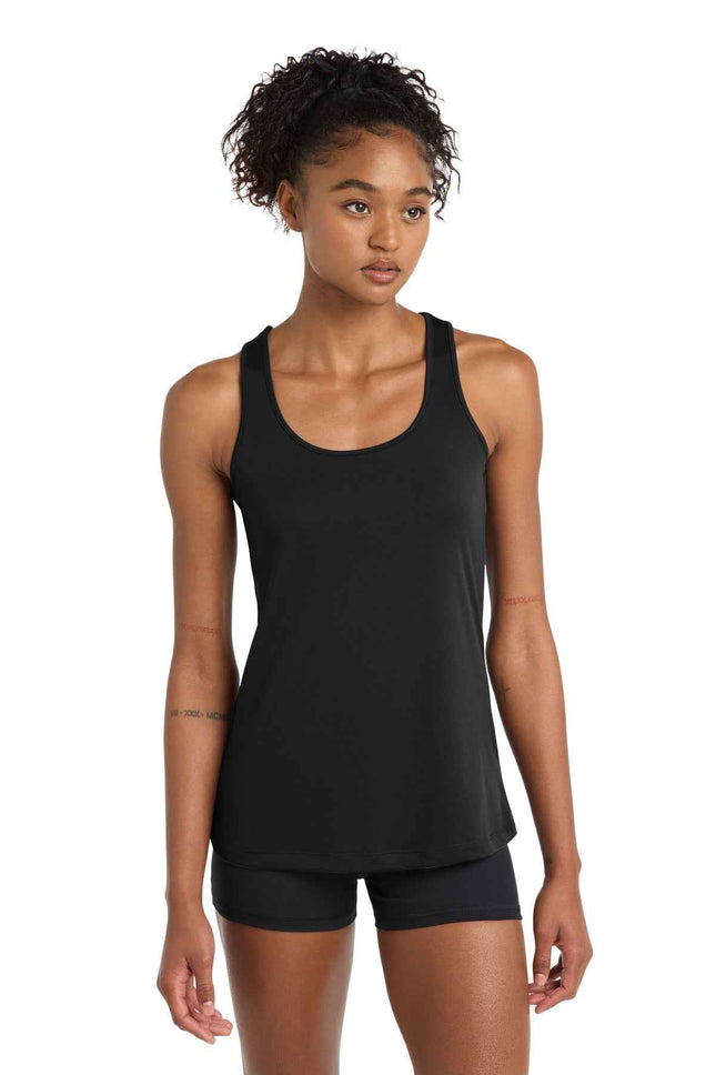 SportTek Women's PosiCharge Competitor Racerback Tank LST356 Black