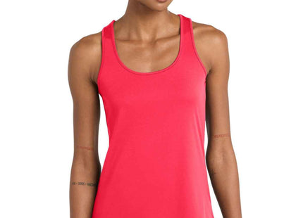 SportTek Women's PosiCharge Competitor Racerback Tank LST356 Hot Coral
