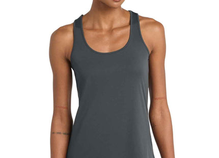 SportTek Women's PosiCharge Competitor Racerback Tank LST356 Iron Grey