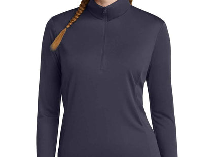 SportTek Women's PosiCharge Competitor 1/4Zip Pullover LST357 True Navy