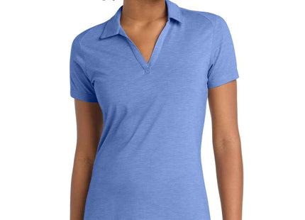 SportTek Women's PosiCharge TriBlend Wicking Polo LST405 True Royal Heather