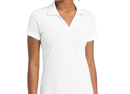 SportTek Women's PosiCharge TriBlend Wicking Polo LST405 White Triad Solid