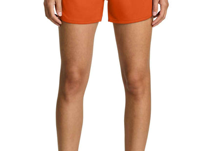 SportTek Women's Club 3" Track Short LST447 Deep Orange