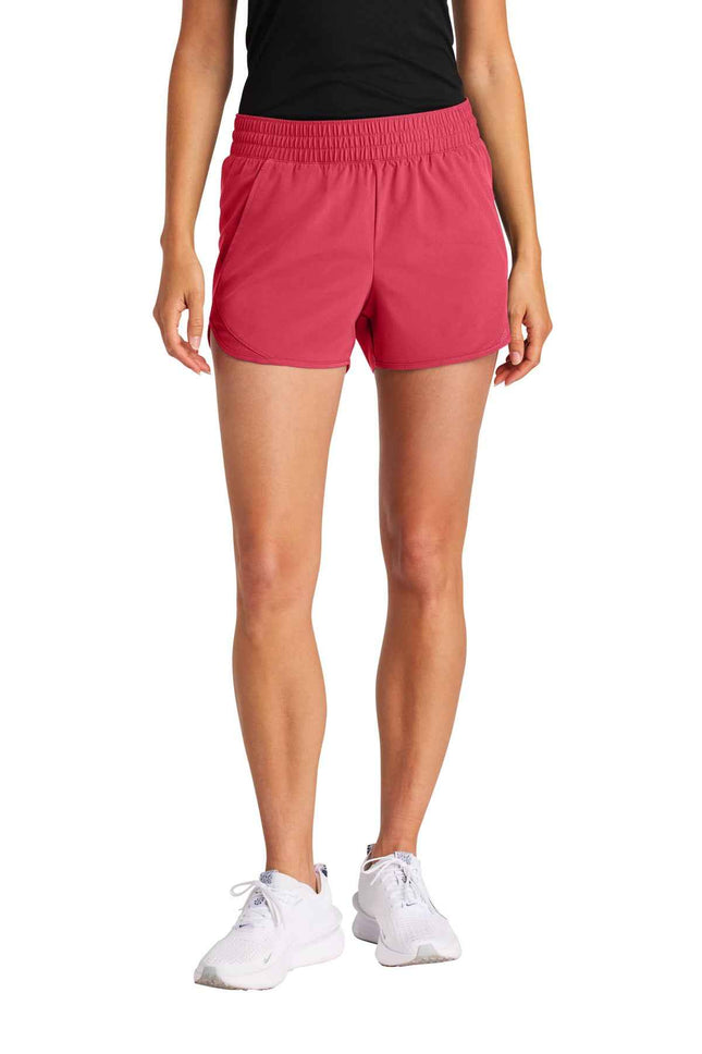 SportTek Women's Repeat Swift Short LST484 Active Pink