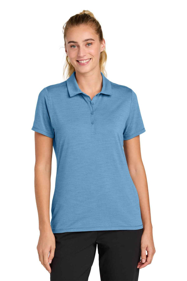 SportTek Women's Versa Polo LST490 Carolina Blue