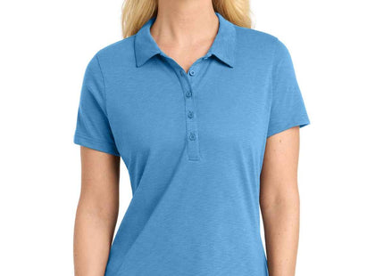 SportTek Women's PosiCharge Strive Polo LST530 Carolina Blue
