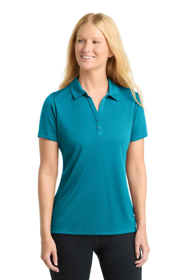 SportTek Women's PosiCharge Competitor Polo LST550 Atomic Blue
