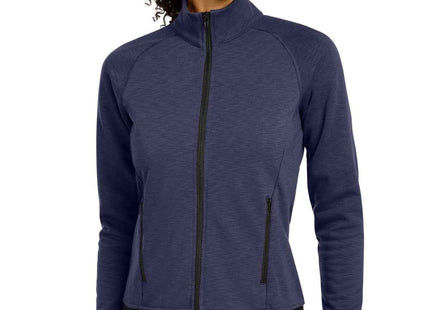 SportTek Women's PosiCharge Strive FullZip LST570 True Navy